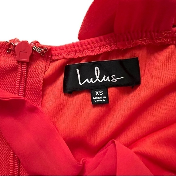 Lulus Dress Forevermore Skater in Red XS - Picture 7 of 8